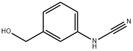 Cyanamide, [3-(hydroxymethyl)phenyl]- (9CI) Struktur