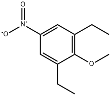 Benzene, 1,3-diethyl-2-methoxy-5-nitro- (9CI) 结构式