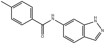 Benzamide, N-1H-indazol-6-yl-4-methyl- (9CI) 结构式