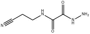 Acetic  acid,  [(2-cyanoethyl)amino]oxo-,  hydrazide  (9CI)|