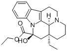 EBURNAMENINE-14-CARBOXYLIC ACID, 14,15-DIHYDRO-14-HYDROXY-, ETHYL ESTER, (3A,14B,16A)- Structure