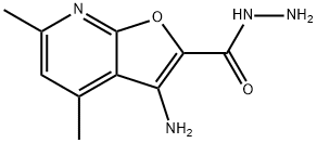 푸로[2,3-b]피리딘-2-카르복실산,3-아미노-4,6-디메틸-,히드라지드(9CI)