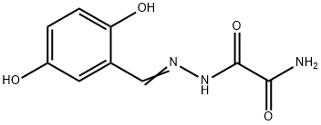 Acetic acid, aminooxo-, [(2,5-dihydroxyphenyl)methylene]hydrazide (9CI) Structure