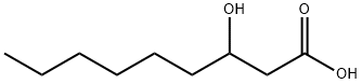 3-羟基壬酸, 40165-87-5, 结构式