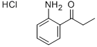 2-aminopropiophenone hydrochloride Structure