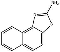 ナフト[1,2-d]チアゾール-2-アミン 化学構造式
