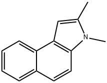 2,3-Dimethyl-1H-benz[e]indole Structure