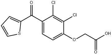 チクリナフェン 化学構造式