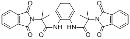 N,N'-1,2-페닐렌비스[1,3-DIHYDRO-ALFA,ALFA-DIMETHYL1,3-DIOXO-2H-ISOINDOLE-2-ACETAMIDE