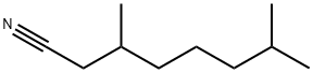 3,7-Dimethyloctannitril Structure