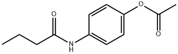 4-Butyramidophenyl Acetate Structure