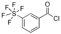 3-(ペンタフルオロチオ)ベンゾイルクロリド 化学構造式