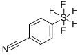 4-(PENTAFLUOROTHIO)BENZONITRILE Struktur