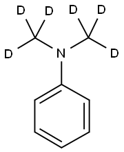 N,N-二甲基苯胺--D6, 4019-61-8, 结构式