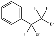 1,2-DIBROMO-1,2,2-TRIFLUORO-1-PHENYLETHANE Structure