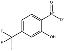 2-ニトロ-5-トリフルオロメチルフェノール 化学構造式