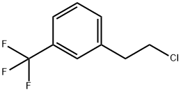 1-(2-chloroethyl)-3-(trifluoromethyl)benzene 化学構造式