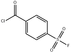 4-(氟磺酰)苯酰氯 结构式