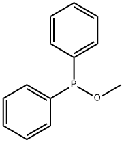 メトキシジフェニルホスフィン 化学構造式