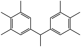 5,5'-エチリデンビス(1,2,3-トリメチルベンゼン) 化学構造式