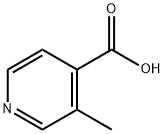 3-METHYL-4-PYRIDINECARBOXYLIC ACID Struktur