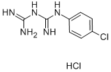 1-(4-氯苯基)双胍盐酸盐, 4022-81-5, 结构式