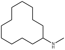 N-メチルシクロドデシルアミン 化学構造式