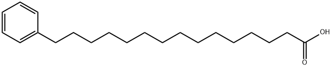 15-苯基十五酸,40228-93-1,结构式
