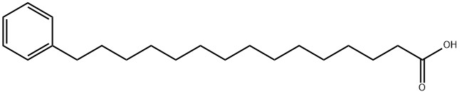 15-PHENYLPENTADECANOIC ACID Struktur