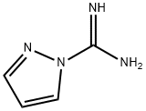 1H-ピラゾール-1-カルボアミジン 化学構造式