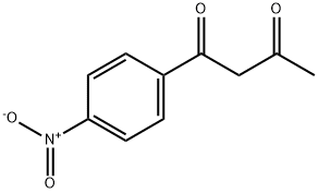 1-(4-nitrophenyl)butane-1,3-dione Structure