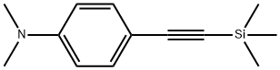 N,N-二甲基-4-[(三甲基甲硅烷基)乙炔基]苯胺, 40230-97-5, 结构式