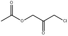 1-アセトキシ-3-クロロアセトン 化学構造式