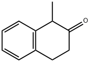 1-メチルテトラリン-2-オン 化学構造式