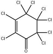 perchlorocyclohex-2-en-1-one Struktur