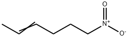6-ニトロ-2-ヘキセン 化学構造式