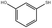 3-ヒドロキシベンゼンチオール 化学構造式