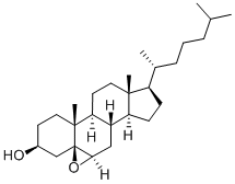 5BETA,6BETA-EPOXYCHOLESTAN-3BETA-OL Struktur