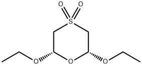 2,6-Diethoxy-1,4-oxathiane-4,4-dioxide Structure