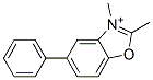 2,3-Dimethyl-5-phenylbenzoxazole-3-ium|