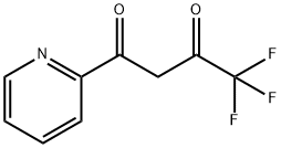 1,1,1-トリフルオロ-4-(2-ピリジル)-2,4-ブタンジオン 化学構造式