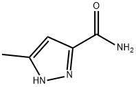5 - 甲基-1H-吡唑-3- 甲酰胺 结构式