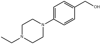 [4-(4-ETHYLPIPERAZIN-1-YL)PHENYL]METHANOL, 402745-30-6, 结构式