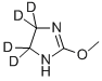 2-METHOXY-4,5-DIHYDRO-1H-IMIDAZOLE-4,4,5,5-D4 结构式