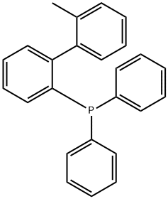 2-(Diphenylphosphino)-2'-methylbiphenyl Struktur