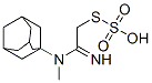 Thiosulfuric acid hydrogen S-[2-[(adamantan-1-yl)methylamino]-2-iminoethyl] ester,40283-72-5,结构式