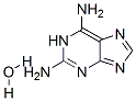 2,6-ジアミノプリン一水和物 化学構造式