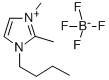 1-BUTYL-2,3-DIMETHYLIMIDAZOLIUM TETRAFLUOROBORATE Structure