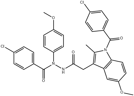 吲哚美辛EP杂质J, 402849-25-6, 结构式