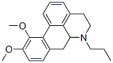 10,11-dimethoxy-N-n-propylnoraporphine 结构式